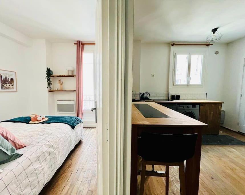 Joli Appartement A 15Min Des Champs Elysee Сент-Уан Экстерьер фото